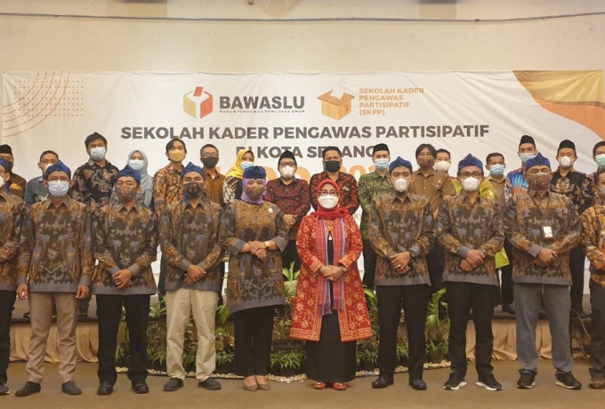 PEMBUKAAN SKPP DASAR BAWASLU 2021 DI KOTA SERANG