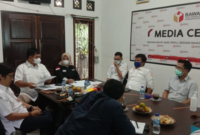 BAWASLU LEBAK MENERIMA KUNJUNGAN SUPERVISI BAWASLU BANTEN 