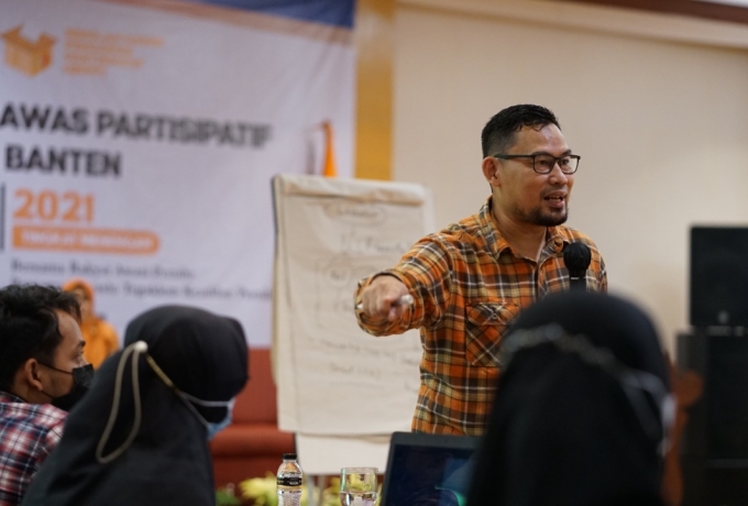 Anggota Bawaslu Provinsi Banten Ali Faisal Menjadi Pemateri SKPP 2021 Tingkat Menengah