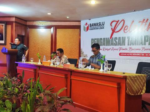 Ketua Bawaslu Lebak Dedi Hidayat