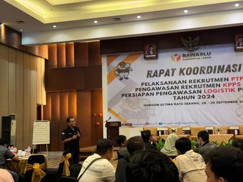 kordiv SDMO Bawaslu Lebak