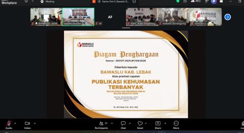 apresiasi publikasi kehumasan