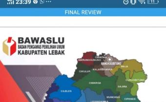 LALAMPAH PENGAWASAN BAWASLU LEBAK 