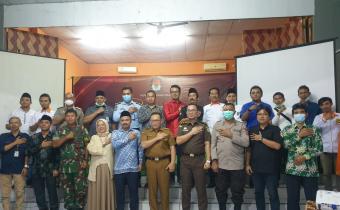 Bawaslu Lebak Hadiri Peluncuran Tahapan Pemilu 2024 di KPU Kabupaten Lebak