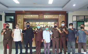 JELANG PEMILU 2024, BAWASLU LEBAK SILATURAHMI DENGAN KEJAKSAAN NEGERI LEBAK