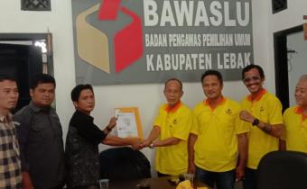 Bawaslu Kabupaten Lebak Menerima Kunjungan Dari Partai Berkarya Kabupaten Lebak