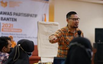 Anggota Bawaslu Provinsi Banten Ali Faisal Menjadi Pemateri SKPP 2021 Tingkat Menengah